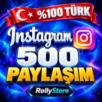 Instagram 500 Türk Paylaşım - Keşfet Etkili