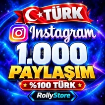 Instagram 1.000 Türk Paylaşım - Keşfet Etkili