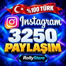Instagram 3.250 Türk Paylaşım - Keşfet Etkili