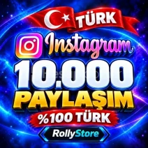 Instagram 10.000 Türk Paylaşım - Keşfet Etkili
