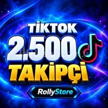 TikTok 2.500 Takipçi - Keşfet Etkili