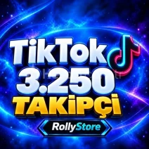TikTok 3.250 Takipçi - Keşfet Etkili