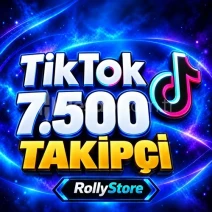 TikTok 7.500 Takipçi - Keşfet Etkili