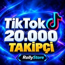 TikTok 20.000 Takipçi - Keşfet Etkili