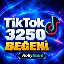 TikTok 3.250 Beğeni - Otomatik Teslimat - Keşfet Etkili
