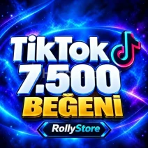TikTok 7.500 Beğeni - Otomatik Teslimat - Keşfet Etkili