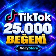 TikTok 25.000 Beğeni - Keşfet Etkili