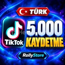 TikTok 5.000 Kaydetme - Keşfet Etkili