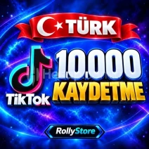 TikTok 10.000 Kaydetme - Keşfet Etkili