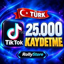 TikTok 25.000 Kaydetme - Keşfet Etkili