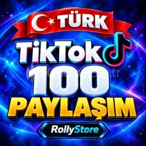 TikTok 100 Türk Paylaşım - Keşfet Etkili