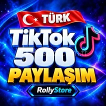 TikTok 500 Türk Paylaşım - Keşfet Etkili