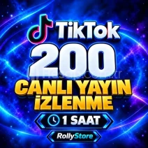 TikTok 1 Saat 200 Canlı İzleyici - Keşfet Etkili