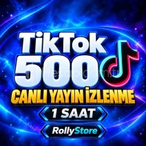 TikTok 1 Saat 500 Canlı İzleyici - Keşfet Etkili