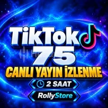 TikTok 2 Saat 75 Canlı İzleyici - Keşfet Etkili