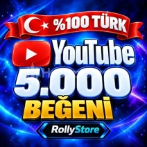 YouTube 5.000 Türk Beğeni - Keşfet Etkili