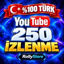 YouTube 250 Türk İzlenme - Keşfet Etkili