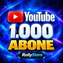 YouTube 1.000 Abone - Otomatik Teslimat - Keşfet Etkili