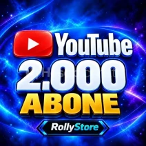 YouTube 2.000 Abone - Otomatik Teslimat - Keşfet Etkili