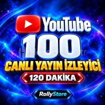 YouTube 2 Saat 100 Canlı İzleyici - Keşfet Etkili