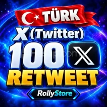 Twitter 100 Türk Retweet - Keşfet Etkili