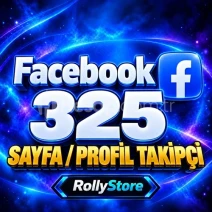 Facebook 325 Takipçi - Keşfet Etkili