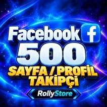 Facebook 500 Takipçi - Keşfet Etkili