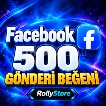 Facebook 500 Beğeni - Otomatik Teslimat - Keşfet Etkili