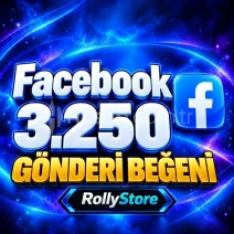 Facebook 3.250 Beğeni - Keşfet Etkili