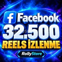 Facebook 32.500 Reels İzlenme - Keşfet Etkili