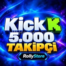 Kick 5.000 Takipçi - Otomatik Teslimat - Keşfet Etkili