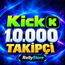 Kick 10.000 Takipçi - Otomatik Teslimat - Keşfet Etkili