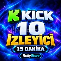 Kick 15 Dakika 10 Canlı İzleyici - Keşfet Etkili