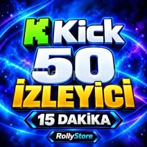 Kick 15 Dakika 50 Canlı İzleyici - Keşfet Etkili