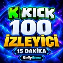 Kick 15 Dakika 100 Canlı İzleyici - Keşfet Etkili