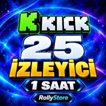 Kick 1 Saat 25 Canlı İzleyici - Keşfet Etkili