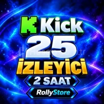Kick 2 Saat 25 Canlı İzleyici - Keşfet Etkili