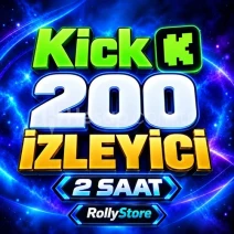 Kick 2 Saat 200 Canlı İzleyici - Keşfet Etkili