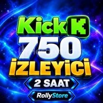 Kick 2 Saat 750 Canlı İzleyici - Keşfet Etkili