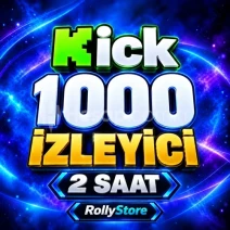 Kick 2 Saat 1.000 Canlı İzleyici - Keşfet Etkili