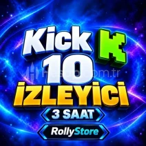 Kick 3 Saat 10 Canlı İzleyici - Keşfet Etkili