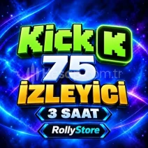 Kick 3 Saat 75 Canlı İzleyici - Keşfet Etkili