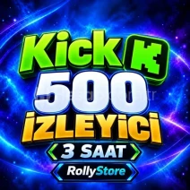 Kick 3 Saat 500 Canlı İzleyici - Keşfet Etkili