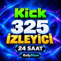 Kick 24 Saat 325 Canlı İzleyici - Keşfet Etkili