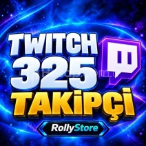Twitch 325 Takipçi - Otomatik Teslimat - Keşfet Etkili
