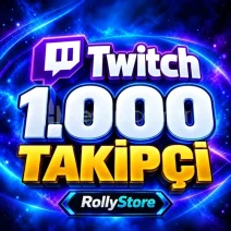 Twitch 1.000 Takipçi - Keşfet Etkili