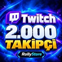 Twitch 2.000 Takipçi - Keşfet Etkili