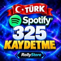 Spotify 325 Türk Kaydetme - Keşfet Etkili