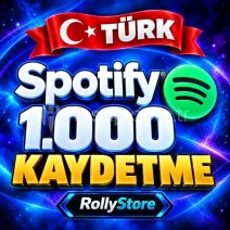 Spotify 1.000 Türk Kaydetme - Keşfet Etkili