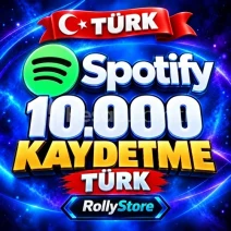 Spotify 10.000 Türk Kaydetme - Keşfet Etkili